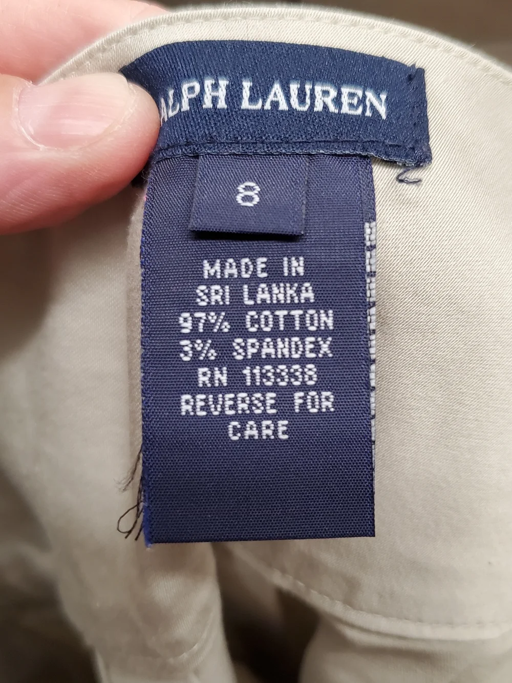 School Uniform Ralph Lauren Pleated Mini Skirt in Khaki